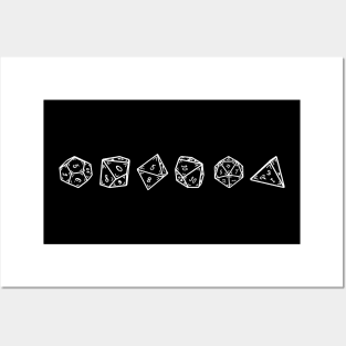 DND Dice Set Posters and Art